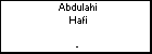 Abdulahi Hafi