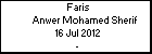 Faris Anwer Mohamed Sherif
