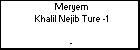 Meryem Khalil Nejib Ture -1