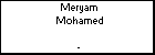 Meryam Mohamed