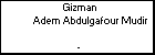 Gizman Adem Abdulgafour Mudir