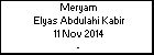 Meryam Elyas Abdulahi Kabir