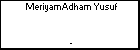 MeriyamAdham Yusuf 