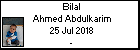 Bilal Ahmed Abdulkarim
