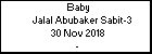 Baby Jalal Abubaker Sabit-3