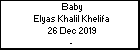 Baby Elyas Khalil Khelifa