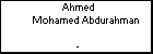 Ahmed Mohamed Abdurahman