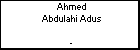 Ahmed Abdulahi Adus