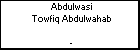 Abdulwasi Towfiq Abdulwahab
