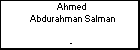 Ahmed Abdurahman Salman