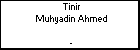 Tinir Muhyadin Ahmed