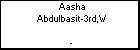 Aasha Abdulbasit-3rd,W
