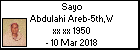 Sayo Abdulahi Areb-5th,W