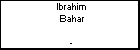 Ibrahim Bahar