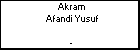Akram Afandi Yusuf