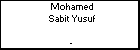 Mohamed Sabit Yusuf