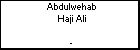Abdulwehab Haji Ali