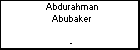 Abdurahman Abubaker